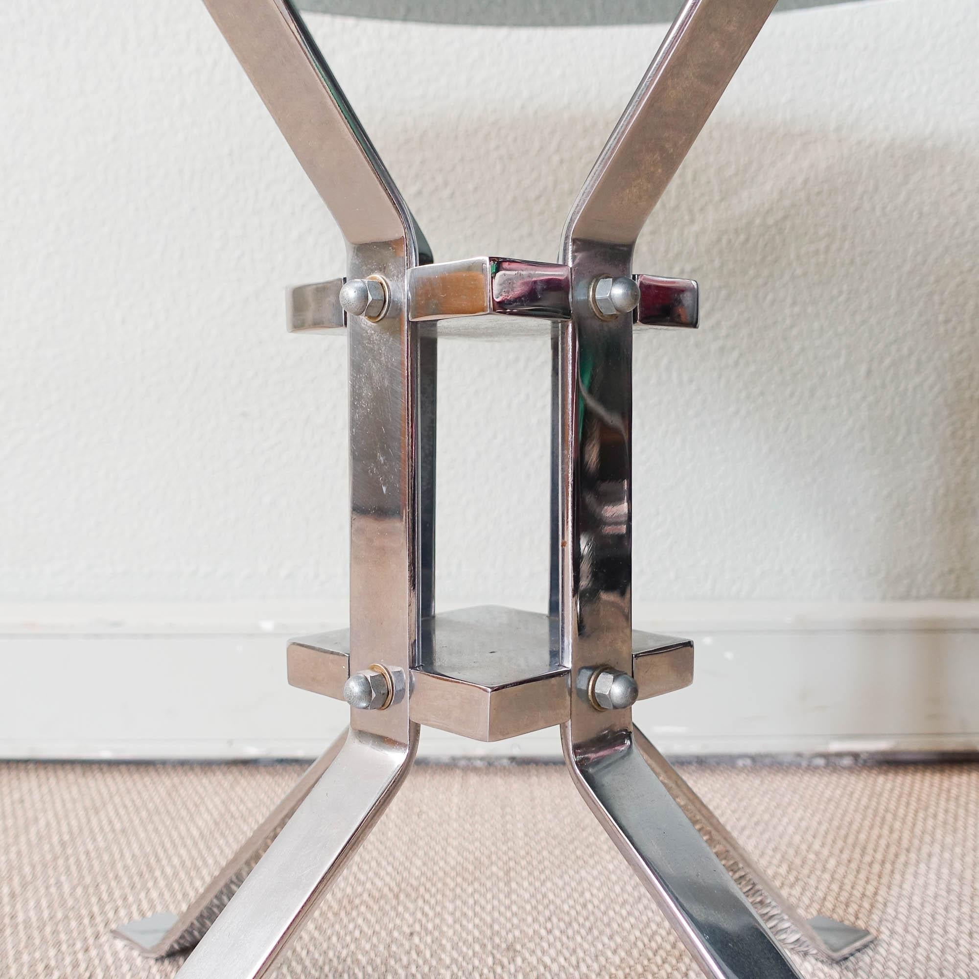 Chrome_and_Glass_Coffee_Table,_Mid_Century_Modern,_1970s,_Italy