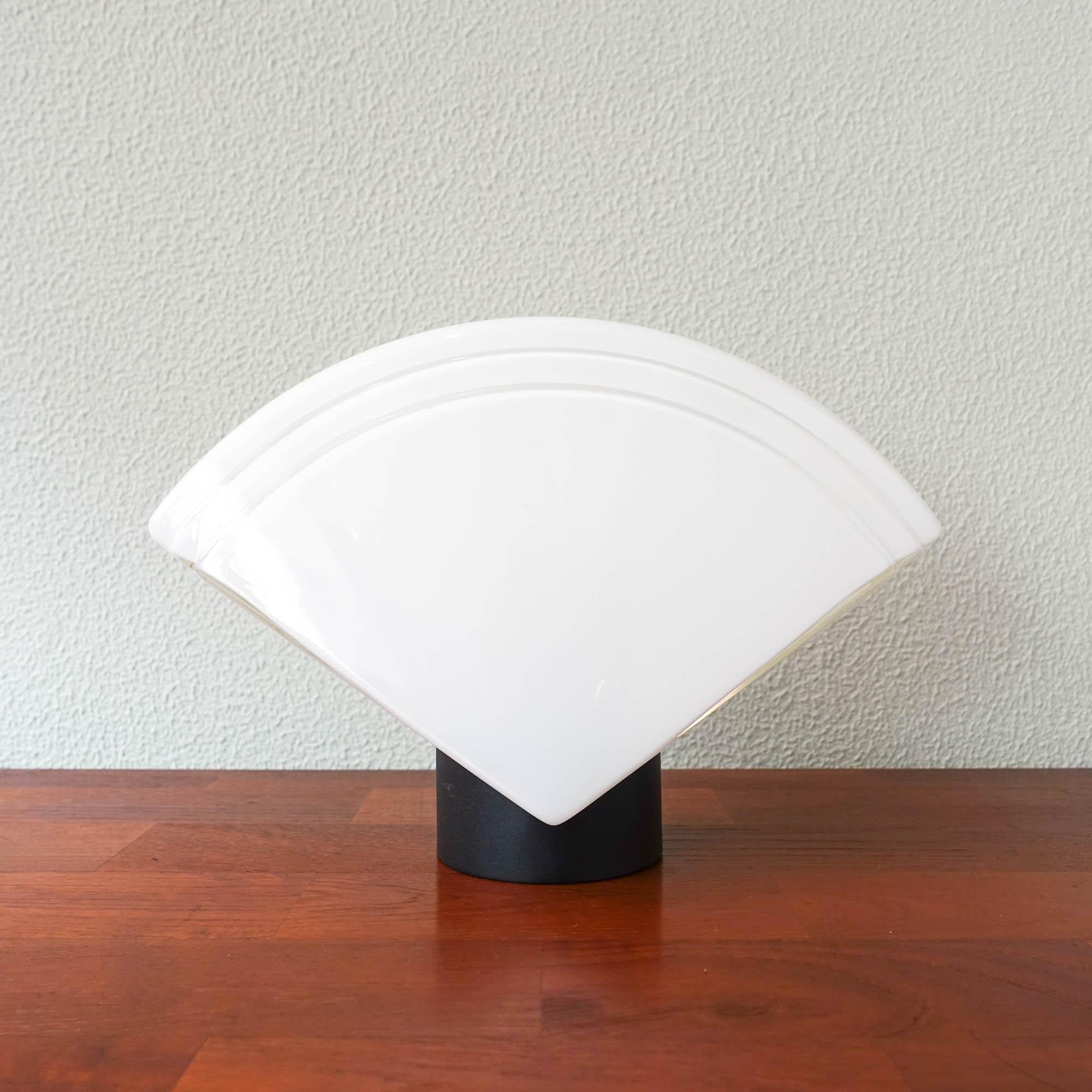 Fan_Shaped_Murano_Glass_Table_Lamp_by_AV_Mazzega,_Mid_Century_Modern,_1970s,_Italy
