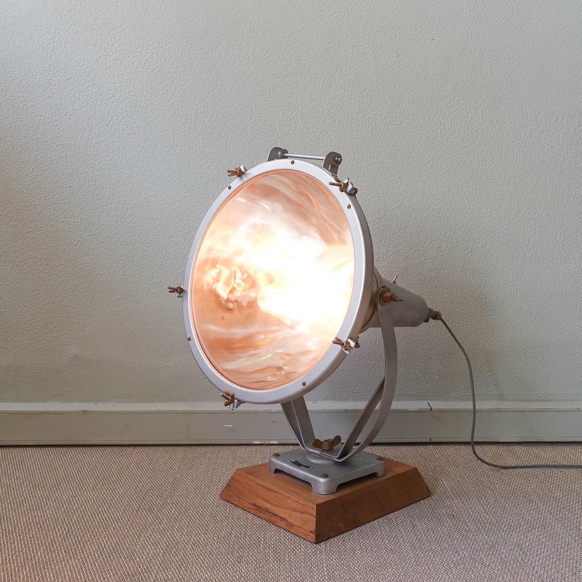 XXL_Industrial_Focus_Lamp_by_Mazda_Paris,_Vintage_Exterior_Lighting,_1950s,_France
