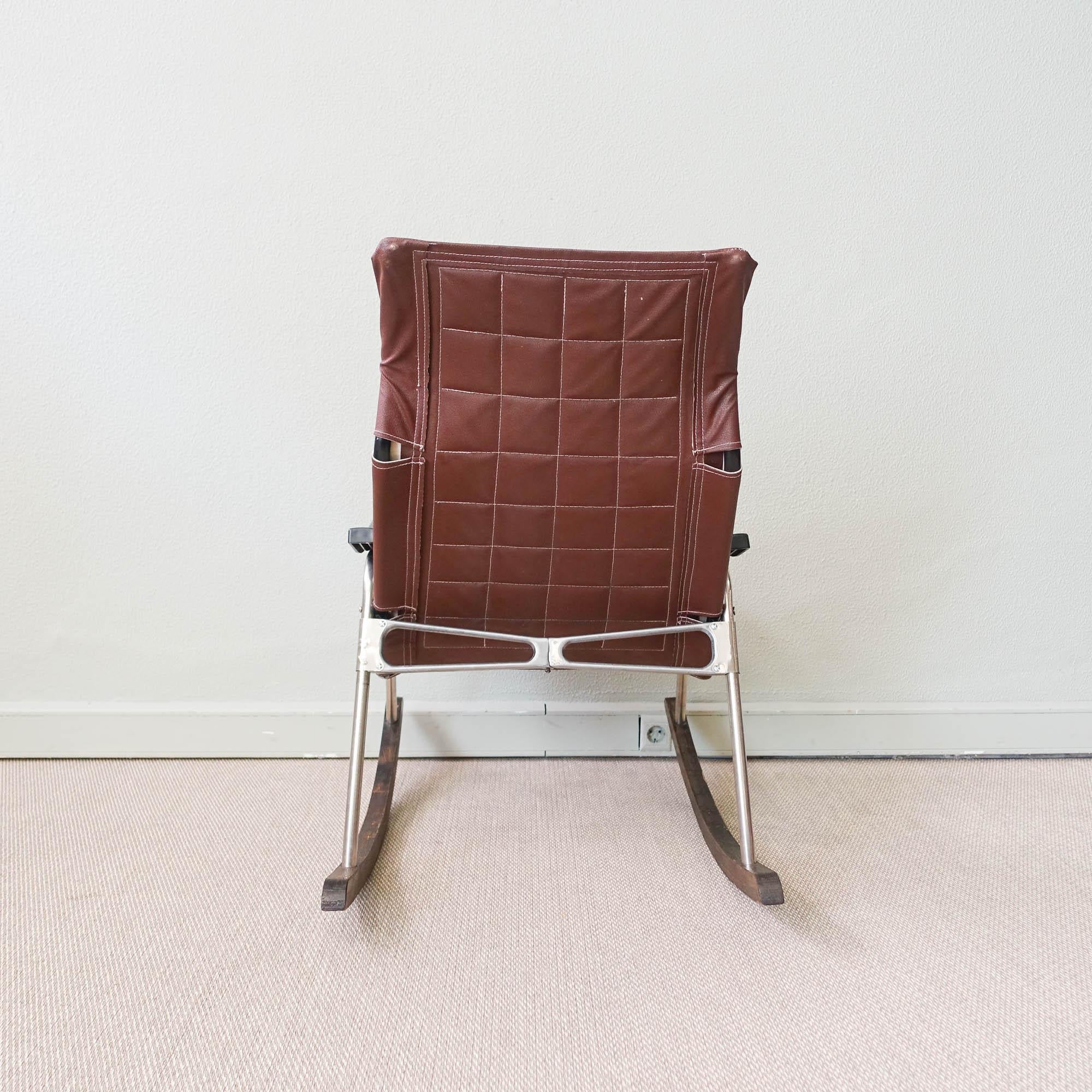 Foldable_Rocking_Chair_by_Takeshi_Nii,_Mid_Century_Modern,_1950s,_Japan
