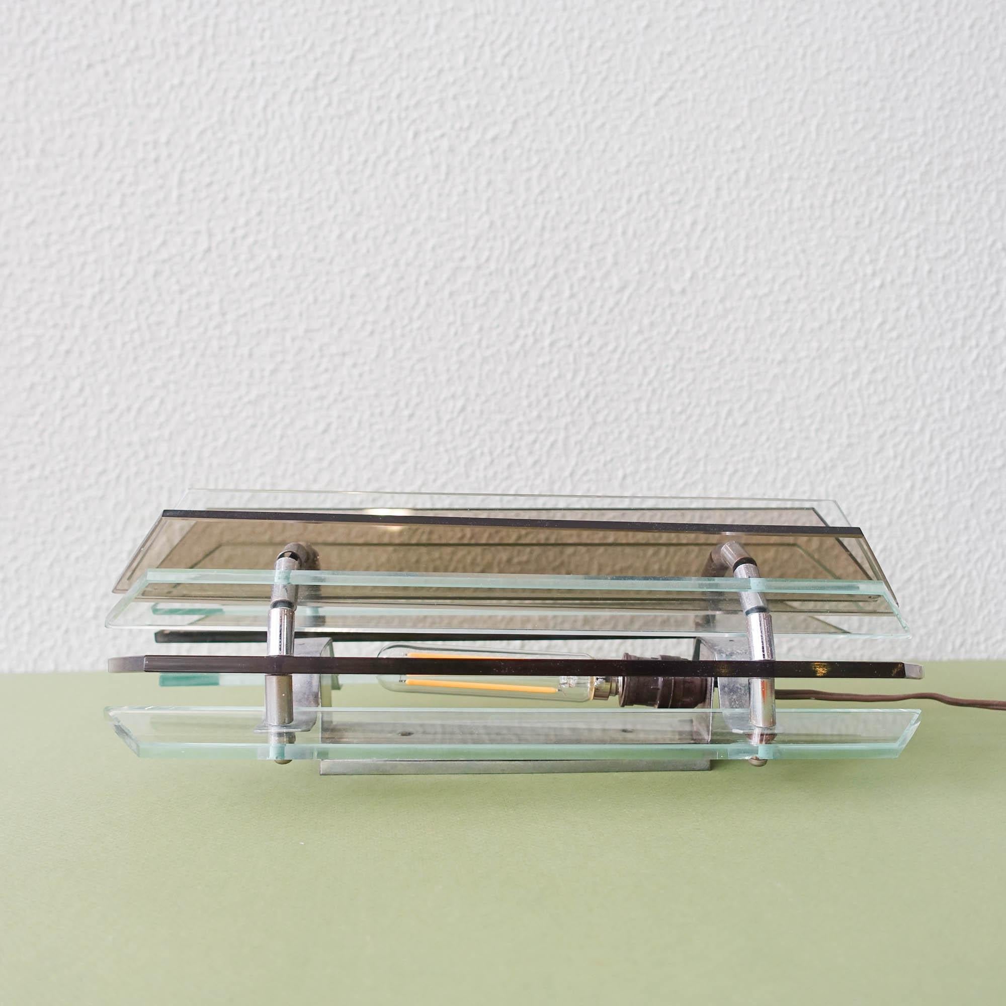 Set_of_2_Smoked_and_Clear_Glass_Wall_Sconces_in_the_Style_of_Veca,_Mid_Century_Modern,_1970s,_Italy