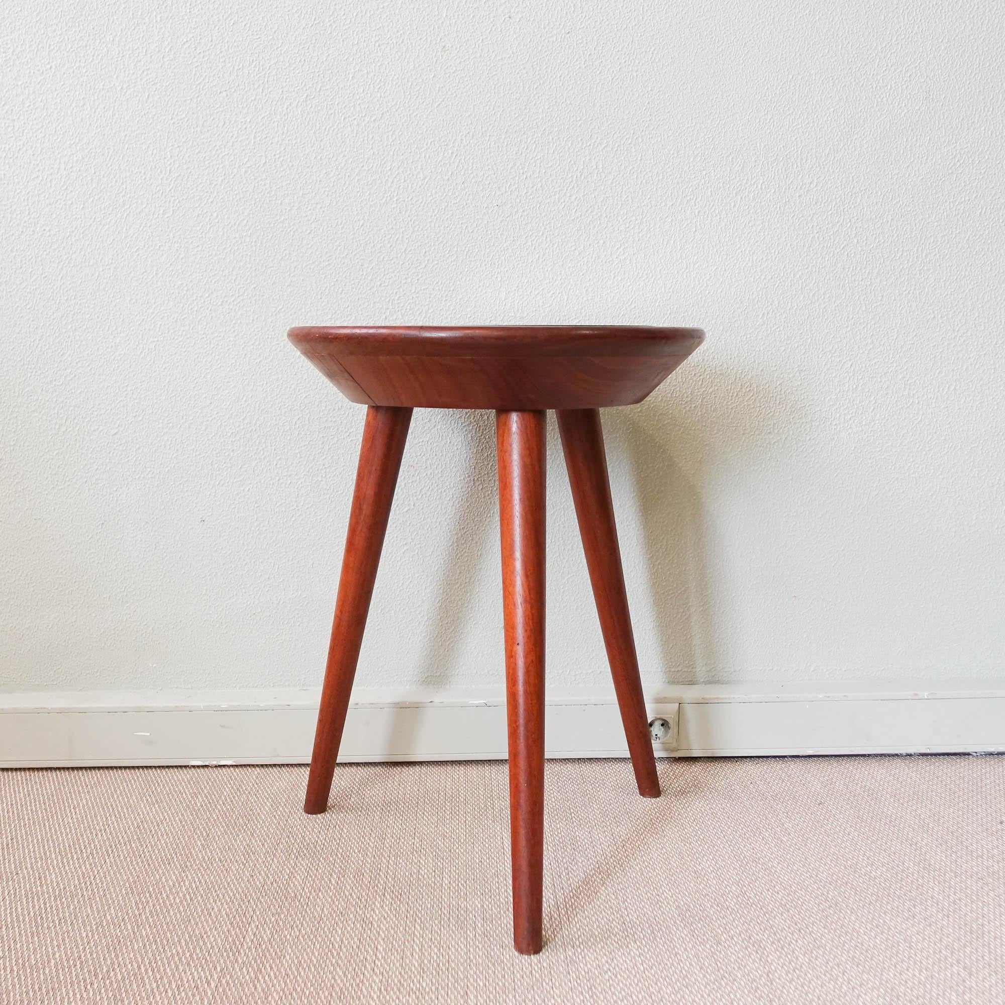 Portuguese_Three-Leg_Side_Table_from_Altamira,_Solid_Wood,_1950s