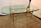 Manner_of_Jansen_Brass_Ram_Head_&_Glass_Coffee_Table_1960s
