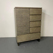 High_Chest_Armoire_Pickled_Wood_on_Metal_Base_2010s_USA