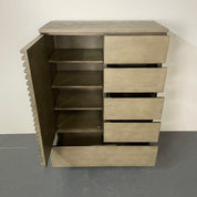 High_Chest_Armoire_Pickled_Wood_on_Metal_Base_2010s_USA