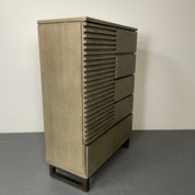 High_Chest_Armoire_Pickled_Wood_on_Metal_Base_2010s_USA