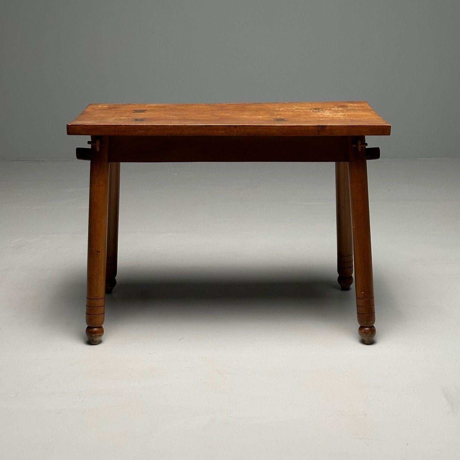 Provincial_Console_Table_French_Oak_Mid-Century_Modern_1940s_France