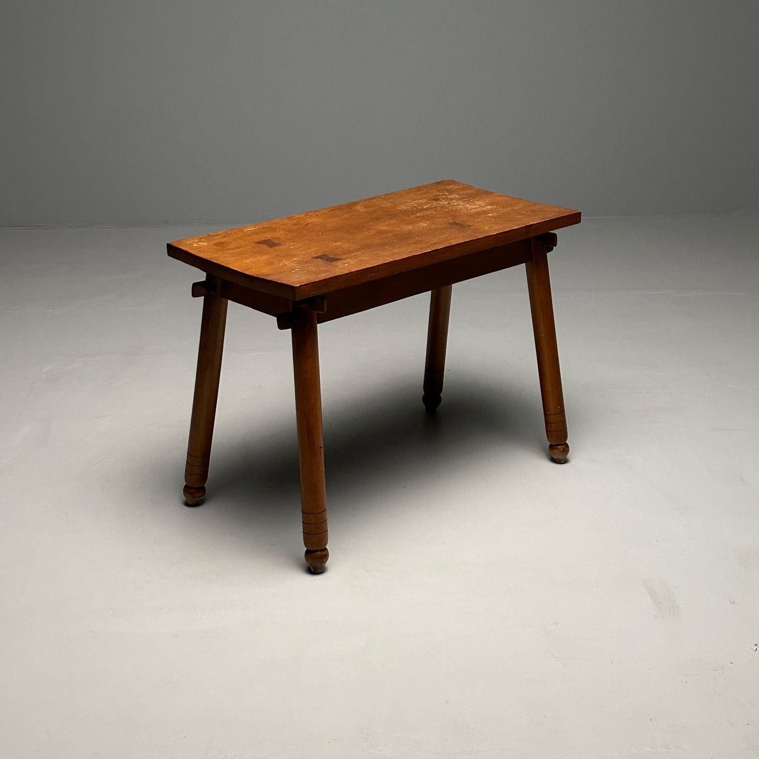 Provincial_Console_Table_French_Oak_Mid-Century_Modern_1940s_France