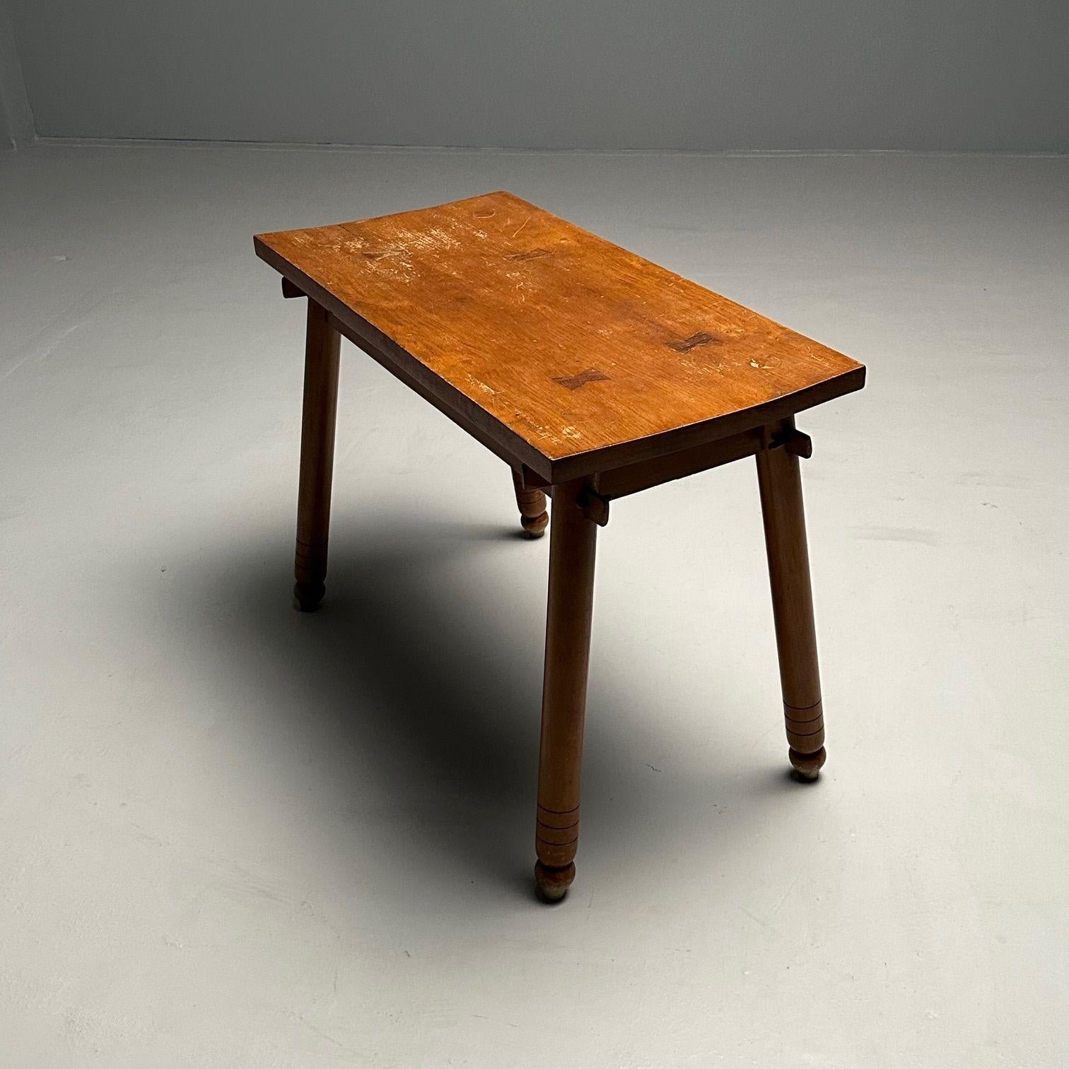Provincial_Console_Table_French_Oak_Mid-Century_Modern_1940s_France