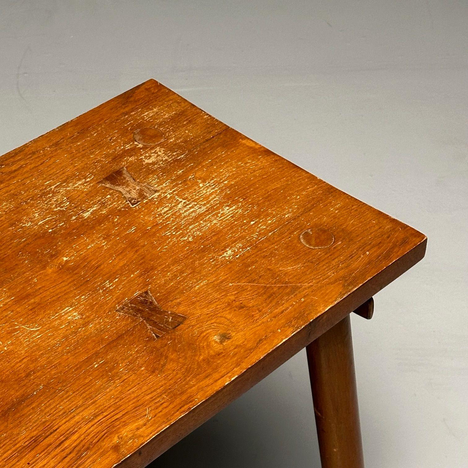 Provincial_Console_Table_French_Oak_Mid-Century_Modern_1940s_France