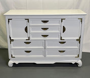 Campaign_Style_Chest_Cabinet_White_Lacquered_Wood_1970s_USA