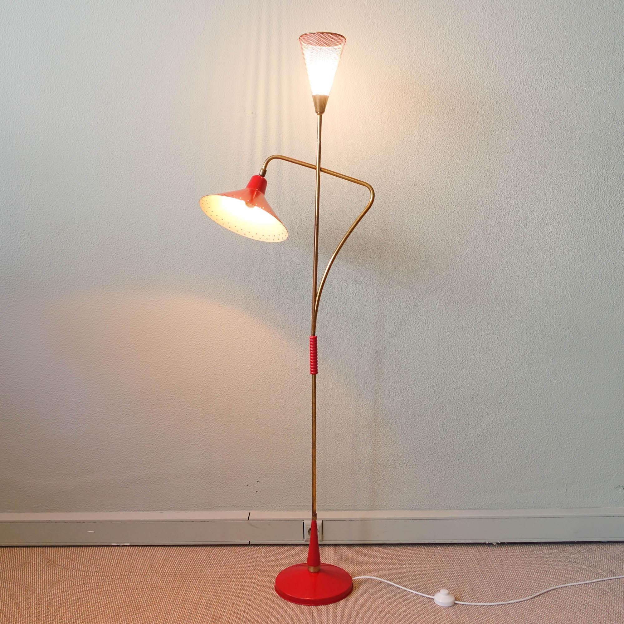Red_Brass_Floor_Lamp_from_1950s,_Italy
