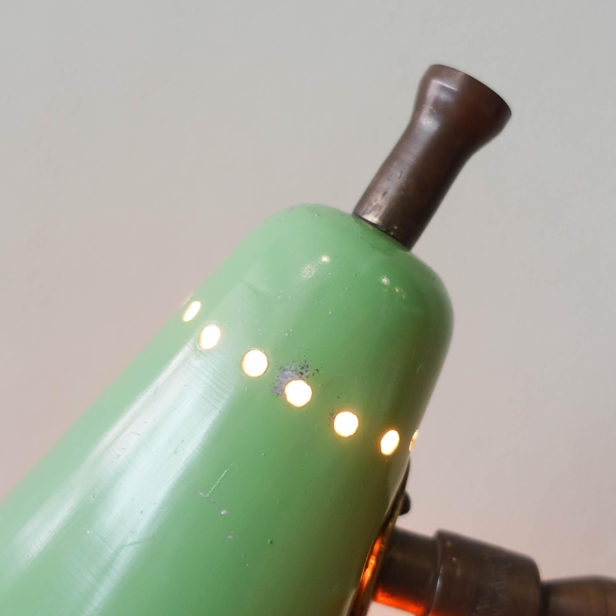 Mid_Century_Table_Lamp_with_Brass_Arm,_1950s,_Italy
