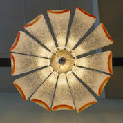 Murano_Glass_Petal_Pendant_by_Carlo_Nason_for_Mazzega,_Mid_Century_Modern,_1970s,_Italy