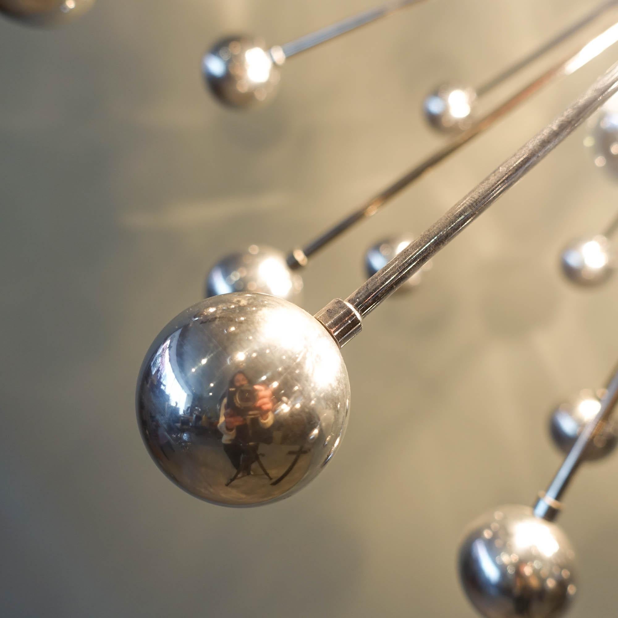 Sputnik_Ceiling_Lamp_in_Chromed_Steel,_Space_Age_Design,_1970s,_Italy