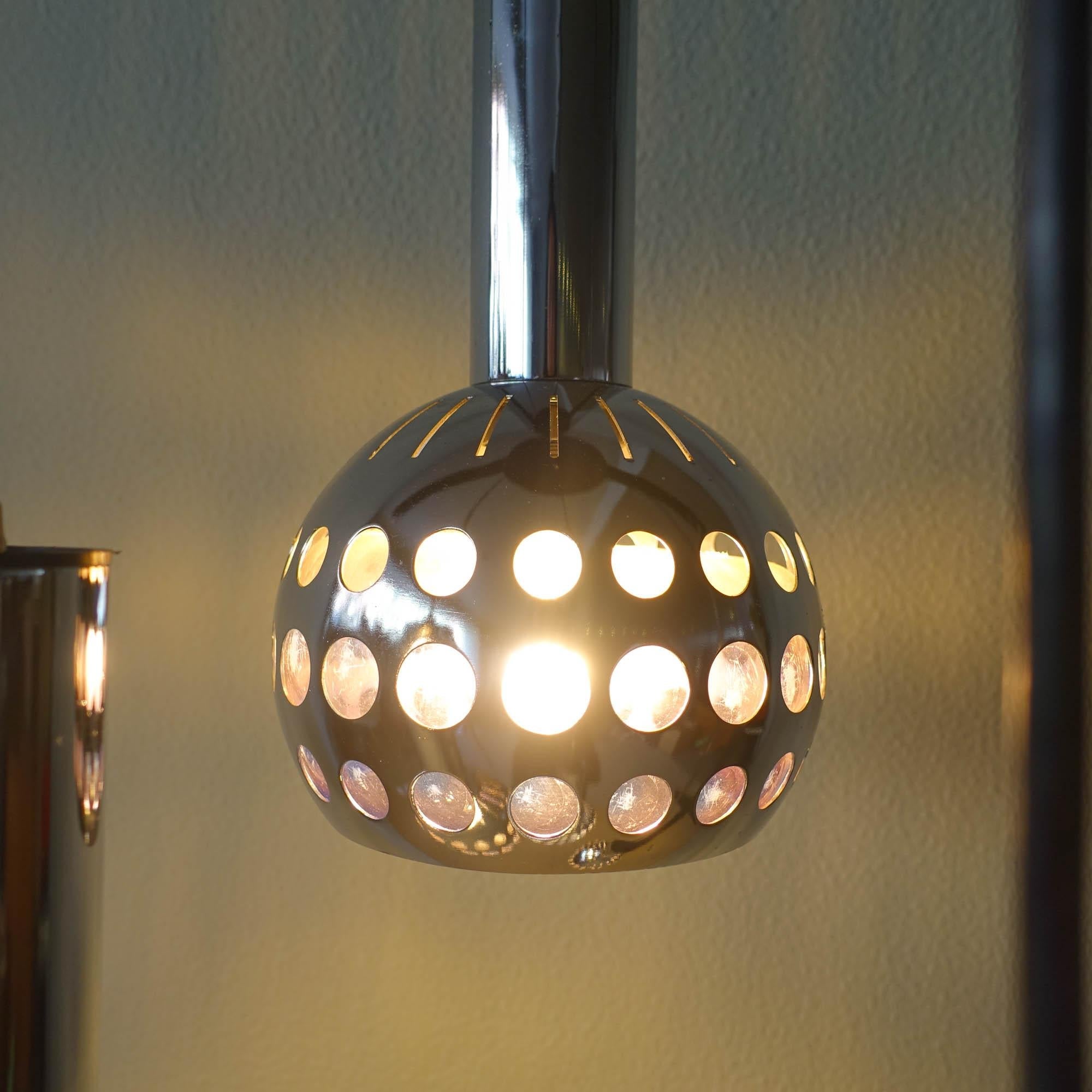 Symphonie_Four_Shade_Cascade_Lamp_by_Euroline,_Mid_Century_Modern_Pendant,_1970s,_France