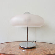 Mushroom_Table_Lamp,_Chrome,_Brushed_Plastic,_1970s,_Germany