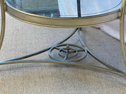 Gueridon_Center_Table_Hollywood_Regency_Mirrored_Silver_Gilt_1970s_Italy