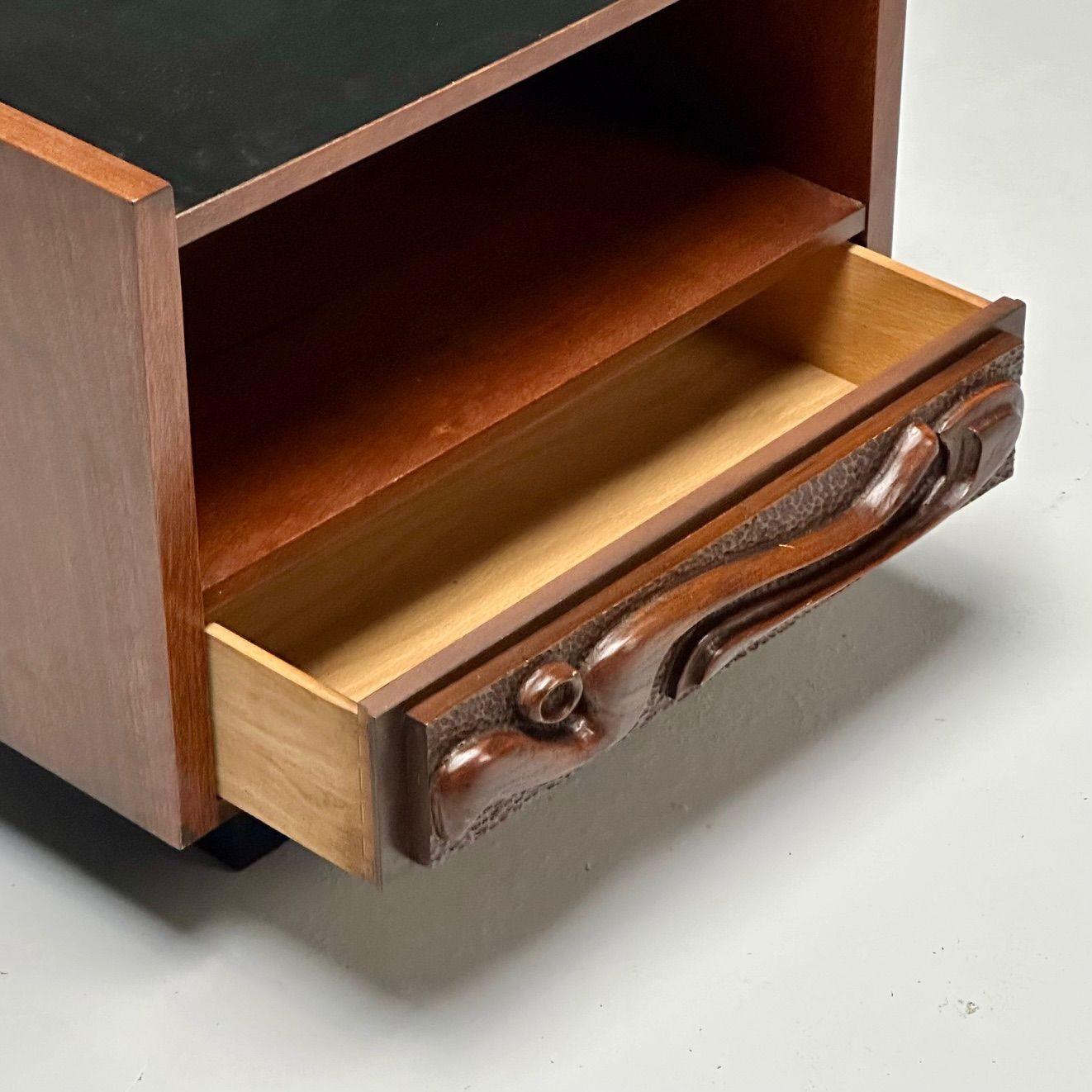 Vintage_Sculptural_Oceanic_Nightstand_by_Pulaski,_Walnut_&_Resin,_1960s,_USA