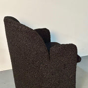 Black_Bouclé_Lounge_Chair,_Mid-Century_Modern_Style,_American_Craftsmanship,_USA