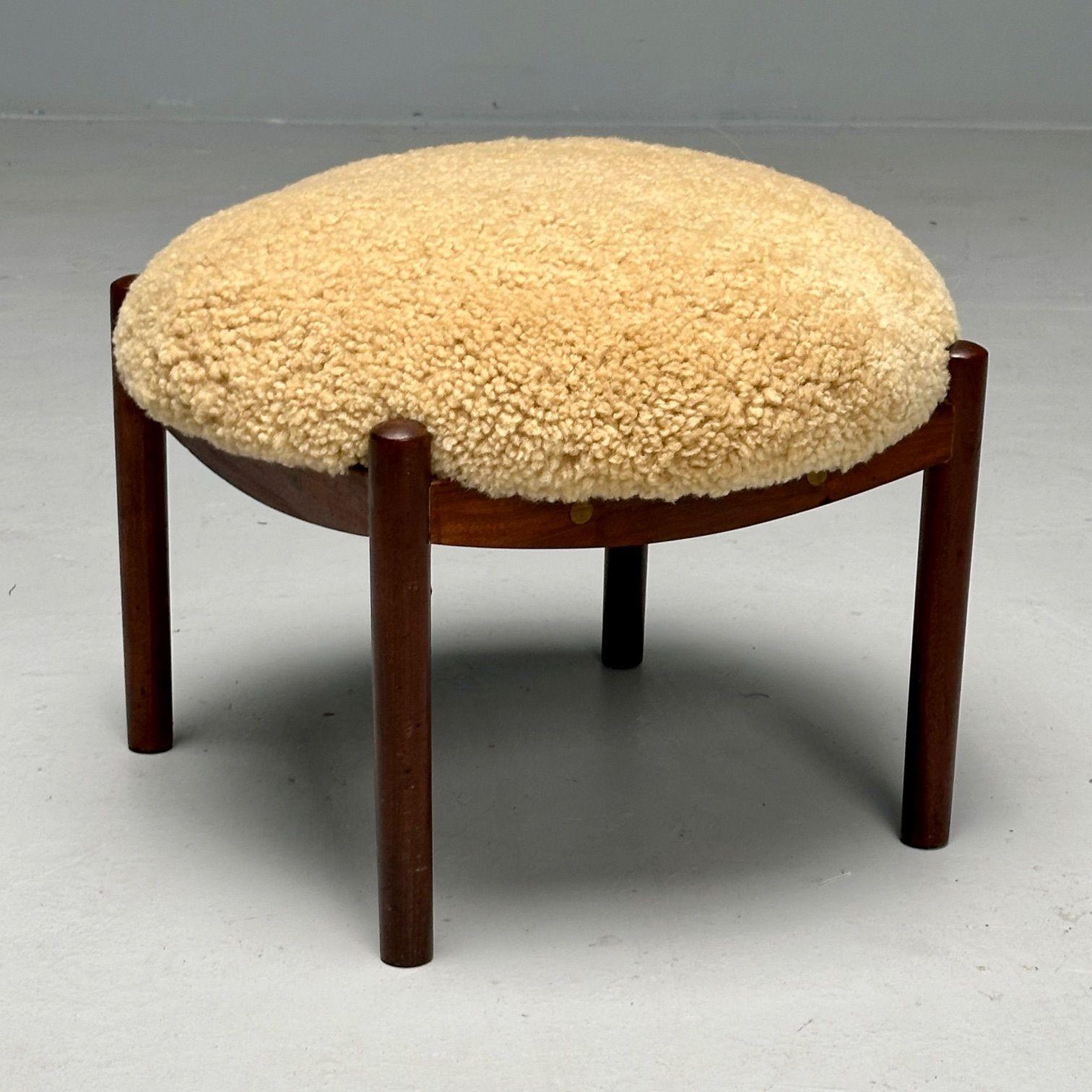 Mid-Century_Modern_Stool_Sheepskin_Wood_1960s_Sweden