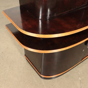 Vintage_Cabinet_Veneer_Solid_Wood_Veneer_Sliding_Doors_1940s