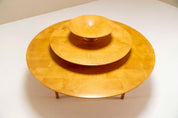 Rare_Nanna_Ditzel_Coffee_Table_in_Maple_Wood_for_Brdr._Kruger,_Denmark,_1980s