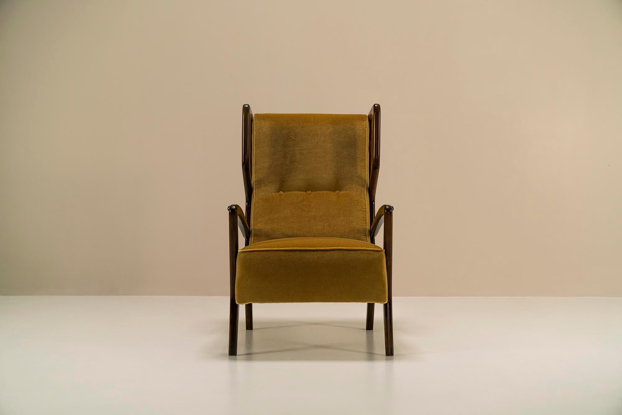 Set_of_2_Wingback_Armchairs_In_Poplar_And_Mohair_By_Orlando_Orlandi,_Italy_1950's
