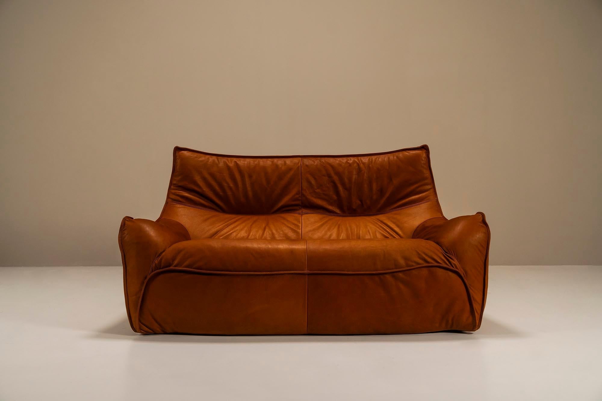 Two-Seater_Sofa_Model_“Satan”_By_Bernard_Govin_For_Ligne_Roset,_France_1970s