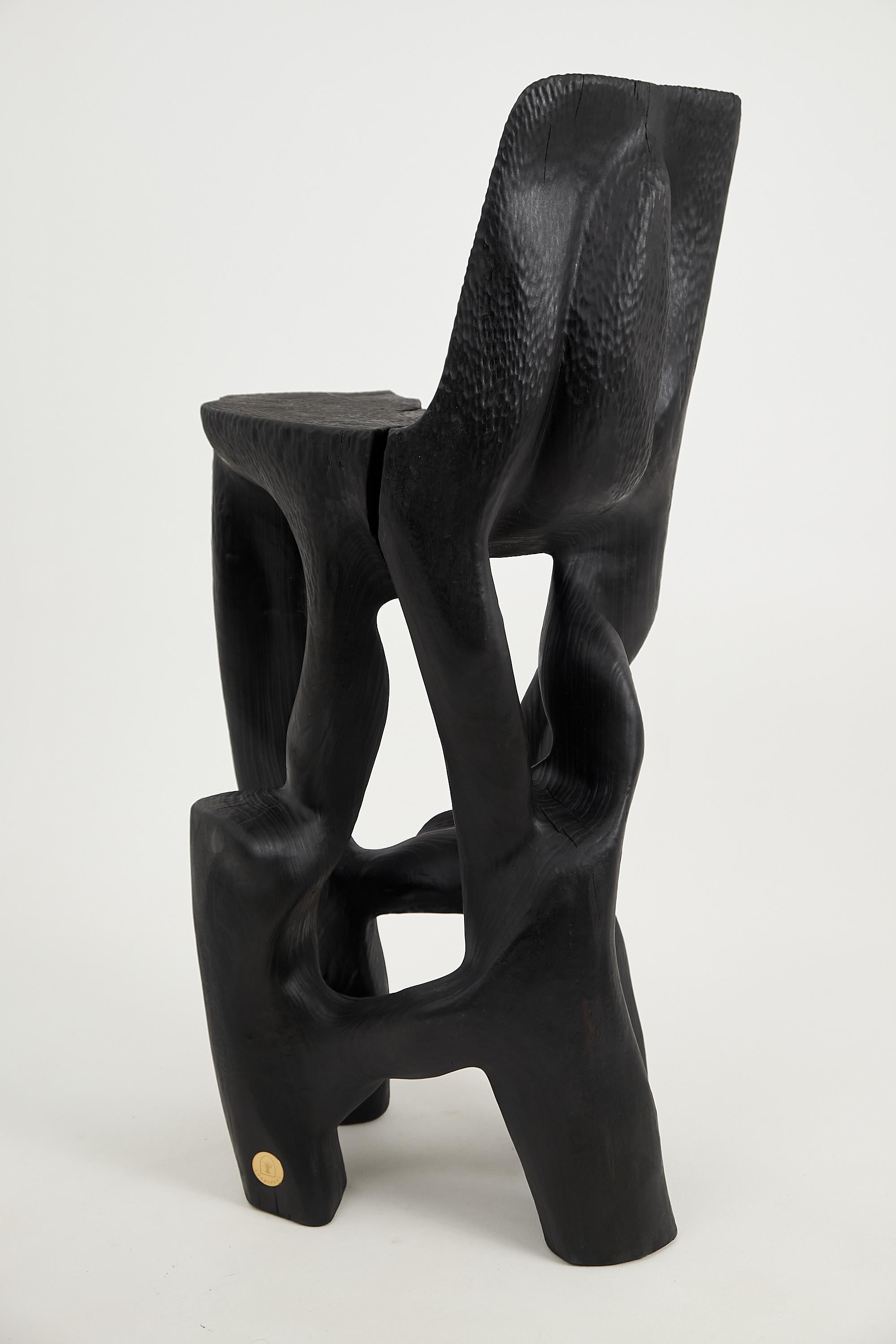Makha,_Solid_Wood_Sculptural_Bar_Chair,_Original_Contemporary_Design,_Logniture