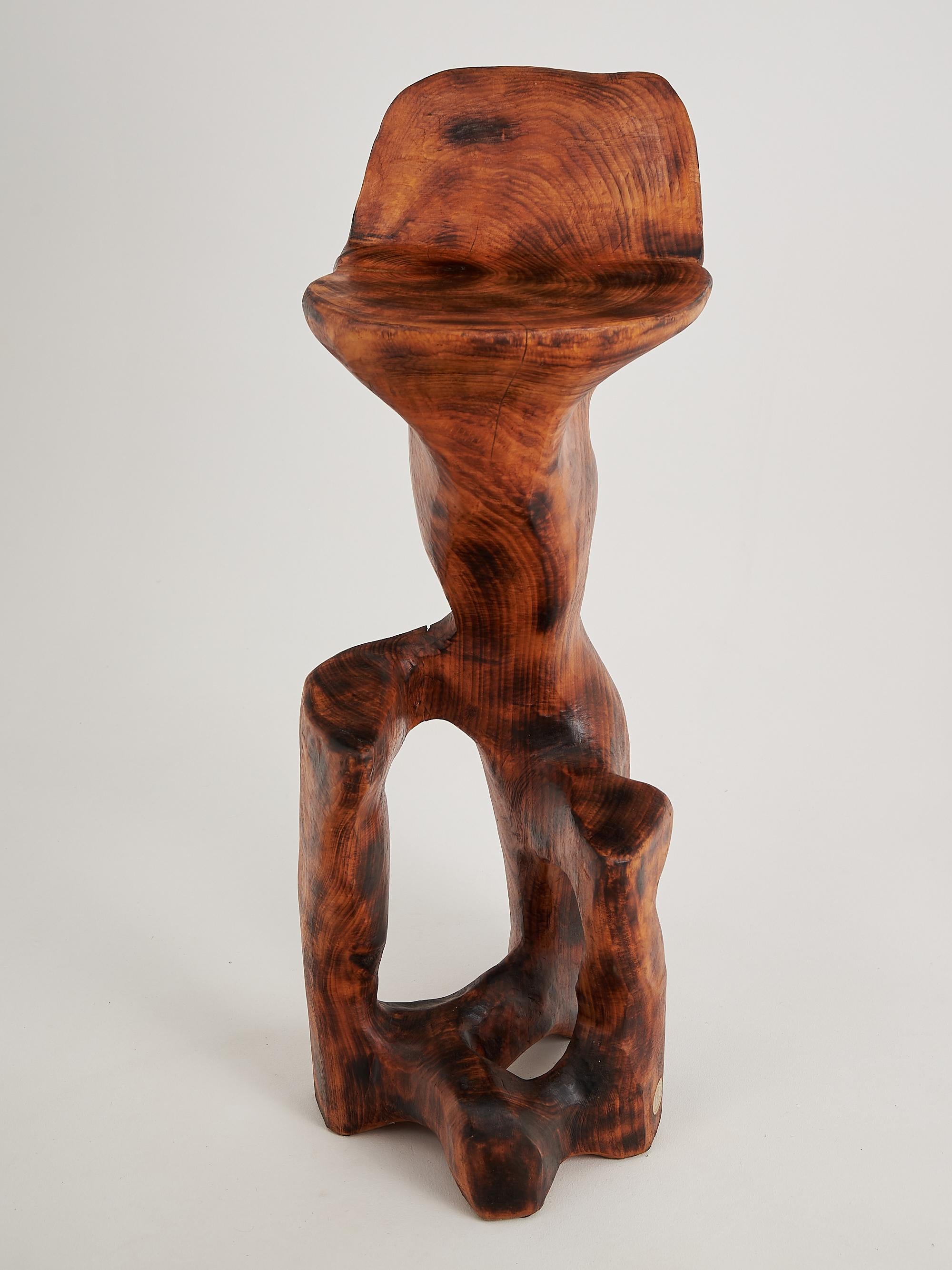 Makha,_Solid_Wood_Sculptural_Bar_Chair,_Original_Contemporary_Design,_Logniture