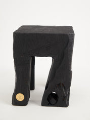 Rustic_Sculptural_Side_Table,_Stool,_Burnt_Black_Oak_Wood,_Unique,_Logniture