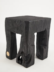 Rustic_Sculptural_Side_Table,_Stool,_Burnt_Black_Oak_Wood,_Unique,_Logniture