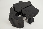 Logniture,_Rustic_Sculptural_Coffee_Table,_Burnt_Black_Oak_Wood