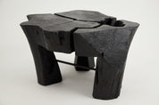 Logniture,_Rustic_Sculptural_Coffee_Table,_Burnt_Black_Oak_Wood