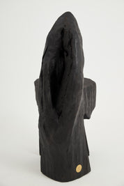 Logniture,_Brutalist_Sculptural_Chair,_Solid_Burnt_Oak_Wood,_Unique_1/1,_Jownik