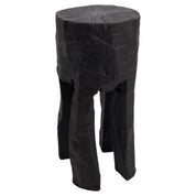 Solid_Burnt_Wood,_Oak,_Side_Table,_Wine_Table,_Chainsaw_Carved