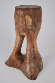 Walnut_Solid_Wood_Sculptural_Side_Table,_Original_Contemporary_Design