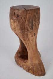 Walnut_Solid_Wood_Sculptural_Side_Table,_Original_Contemporary_Design