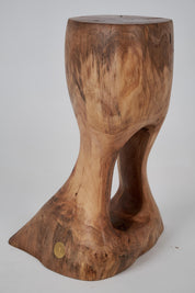Walnut_Solid_Wood_Sculptural_Side_Table,_Original_Contemporary_Design