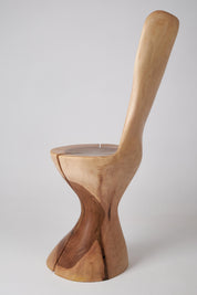 Carved_Chair_From_Single_Piece_of_Walnut_Wood,_Log_Furniture