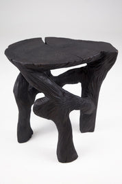 Satyrs,_Solid_Wood_Sculptural_Side,_Table_Original_Contemporary_Design