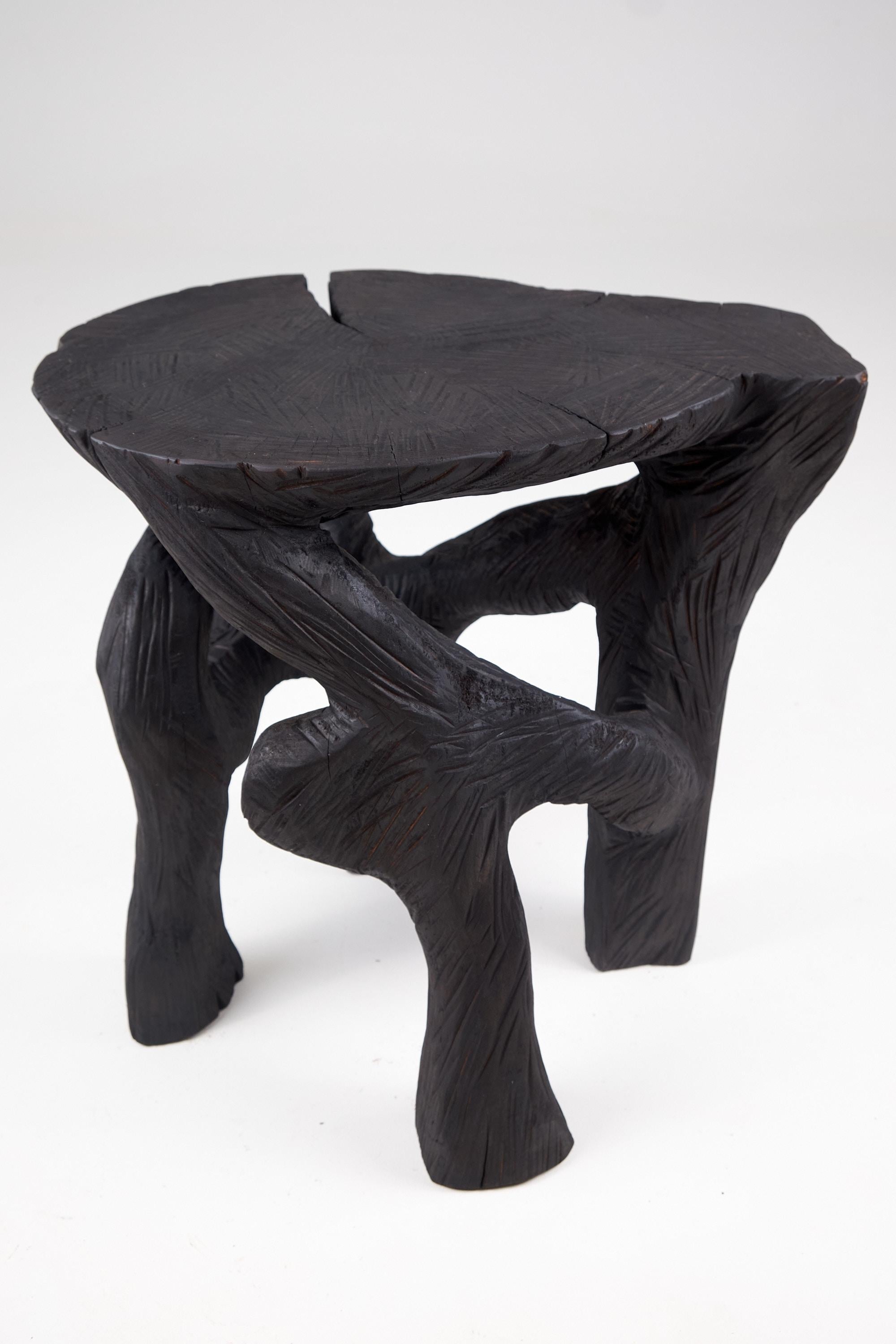 Satyrs,_Solid_Wood_Sculptural_Side,_Table_Original_Contemporary_Design