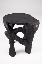 Satyrs,_Solid_Wood_Sculptural_Side,_Table_Original_Contemporary_Design