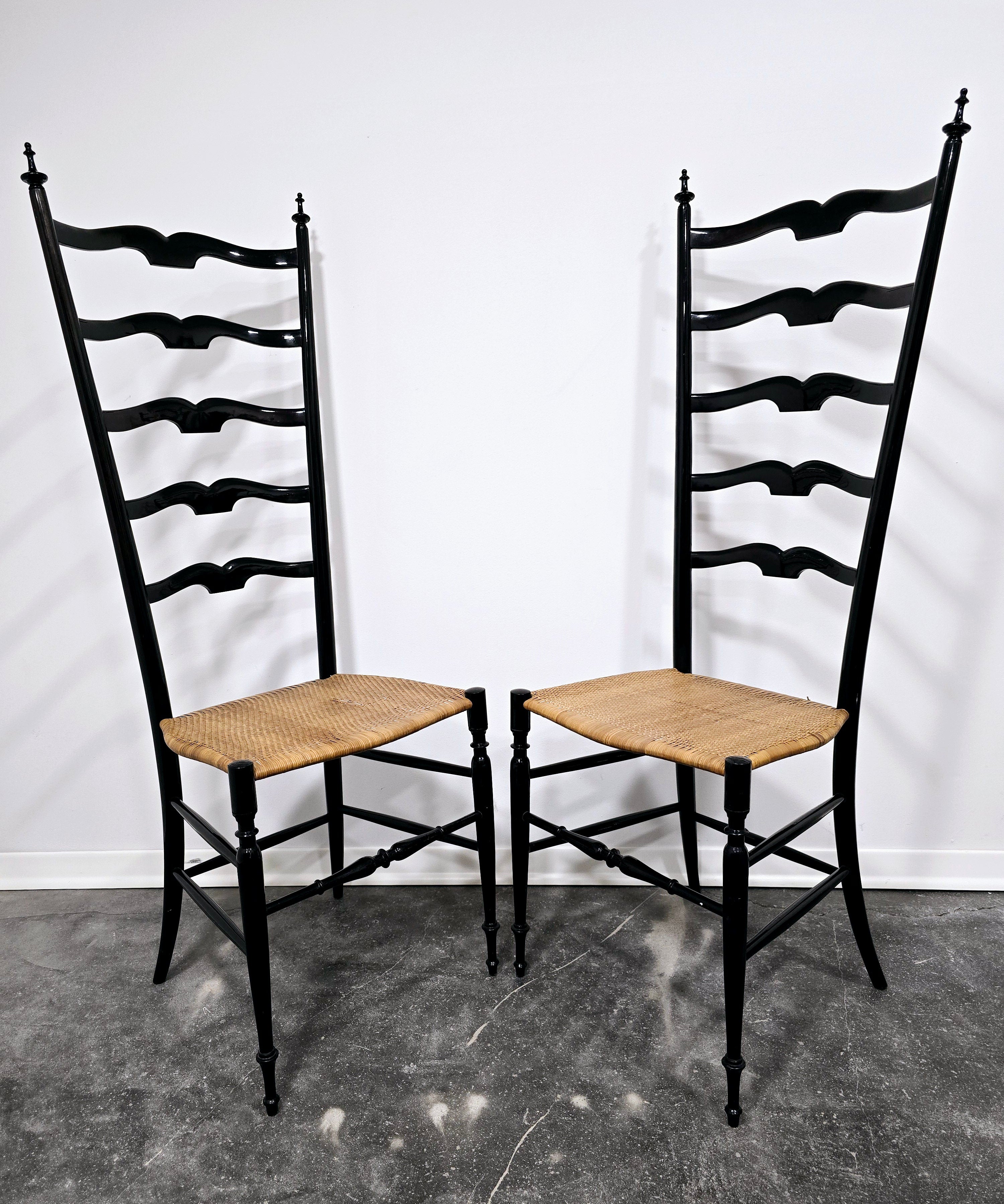 Paolo_Buffa_Ladder_chairs_for_Chiavari,_Italy_1950s