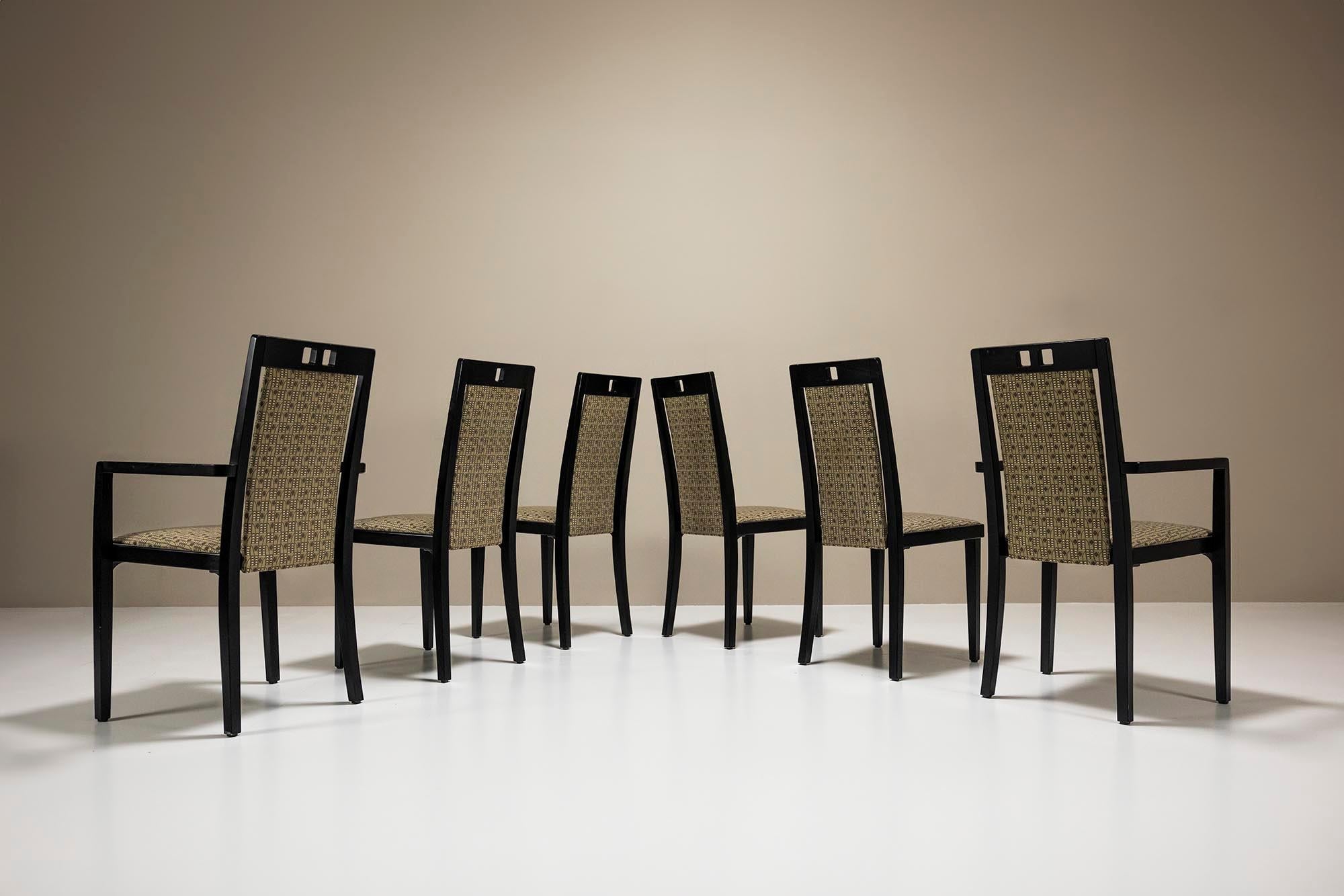 Set_of_Six_Thonet_Dining_Chairs_in_Wood_and_Fabric,_Austria_1980s