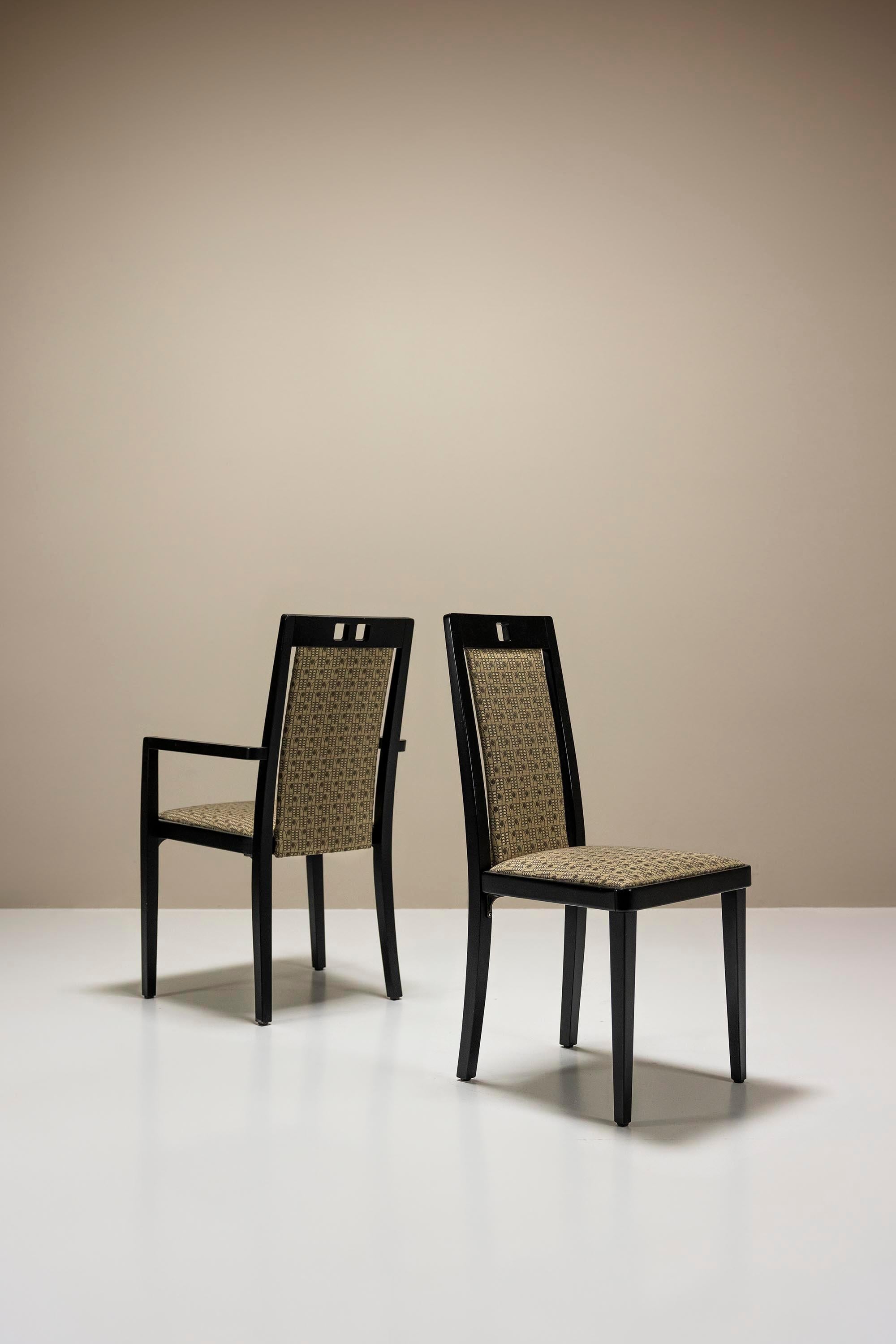 Set_of_Six_Thonet_Dining_Chairs_in_Wood_and_Fabric,_Austria_1980s