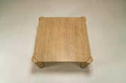 Travertine_Square_Coffee_Table_with_Cylindrical_Legs,_France,_1970s