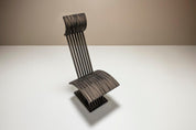 Architectural_Chair_in_Anthracite_Stained_Wood,_Netherlands_1980s