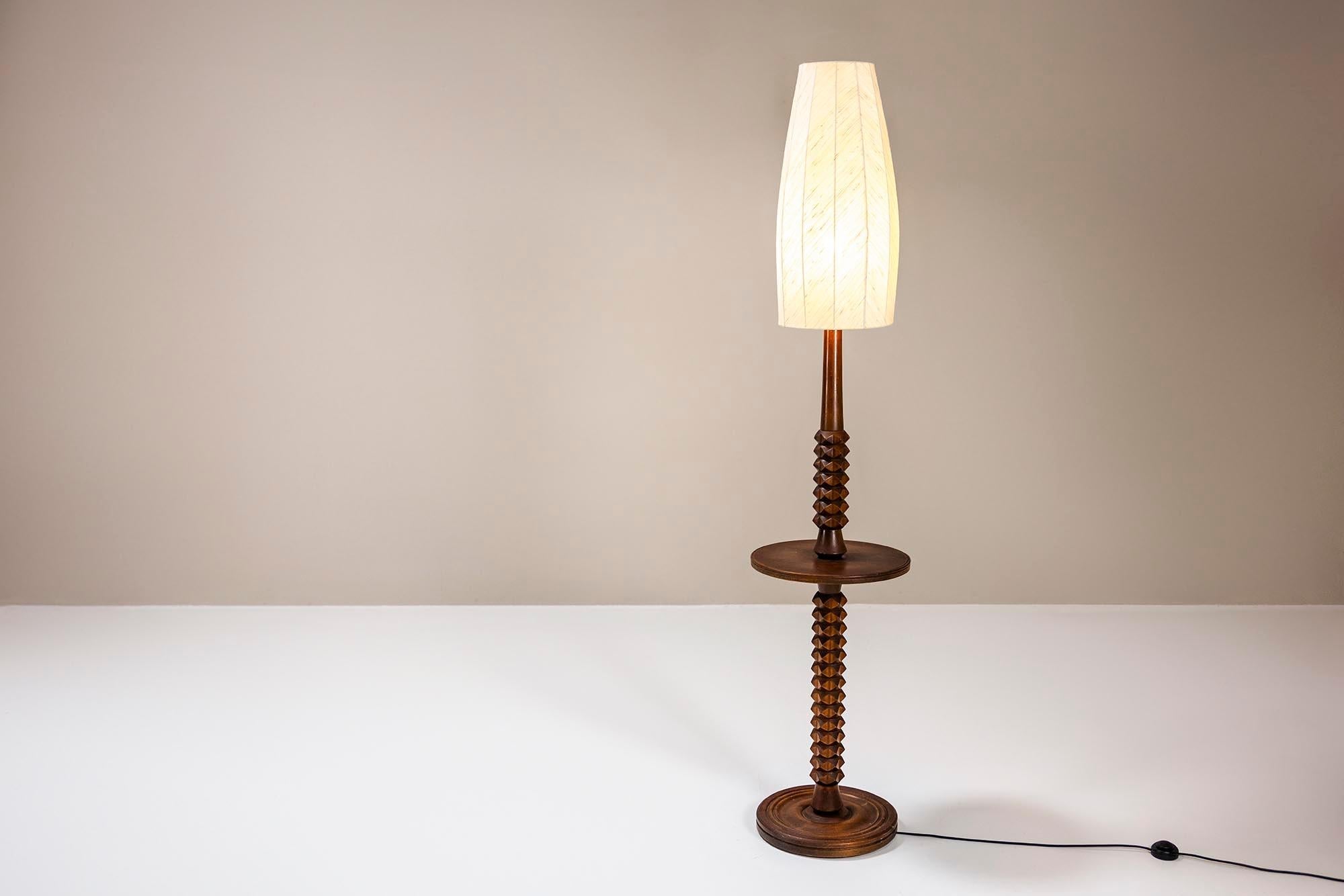Brutalist_Oak_Floor_Lamp_1960s_France